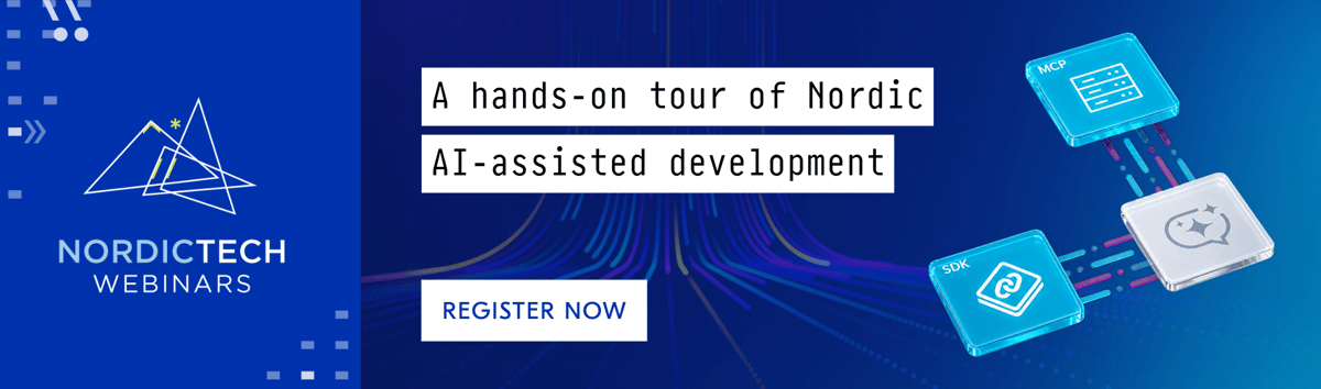 AI-assisted development-2-Nordic tech webinars - Top banner Hub Spot